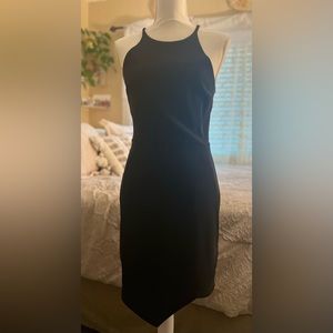 Express black cocktail dress